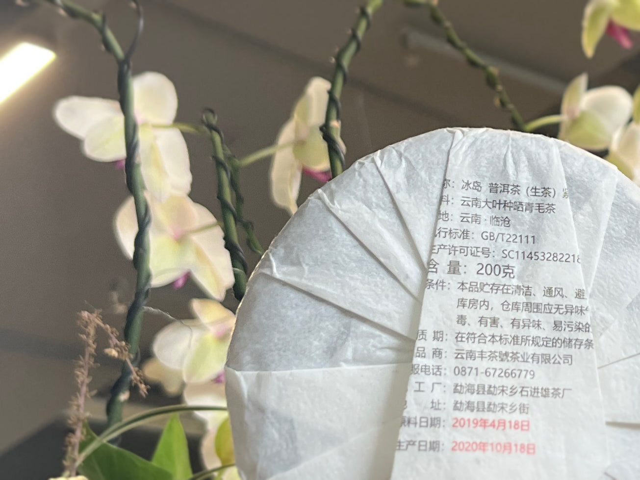 12、冰岛-プーアル茶（生茶）